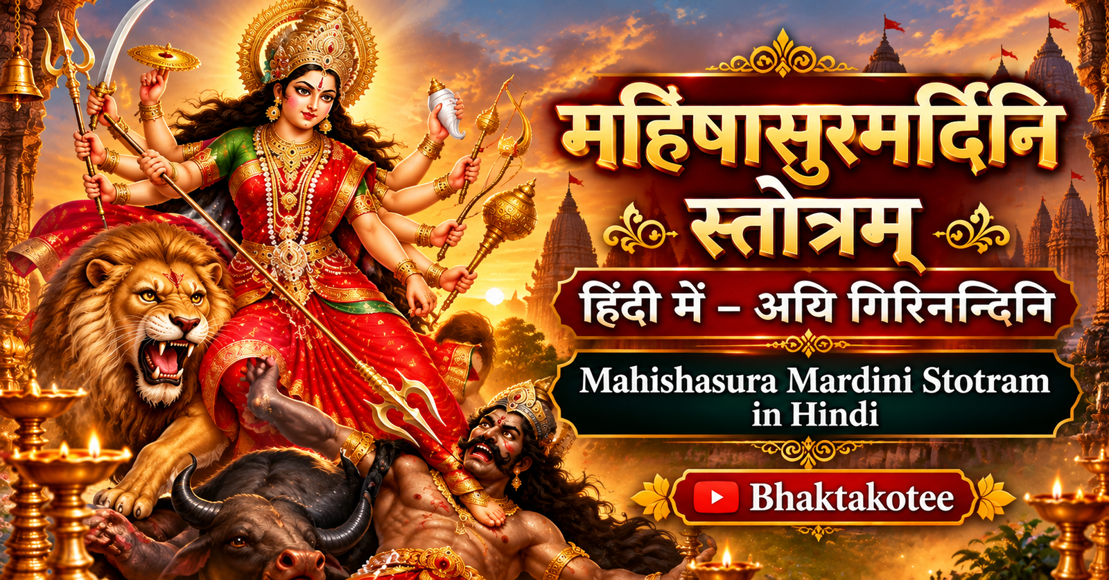 महिषासुरमर्दिनी स्तोत्रम्